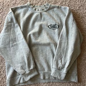 land rover women crewneck